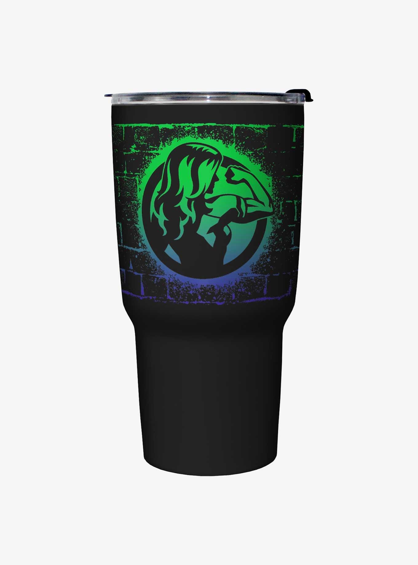 Marvel She-Hulk Brick Logo Travel Mug, , hi-res