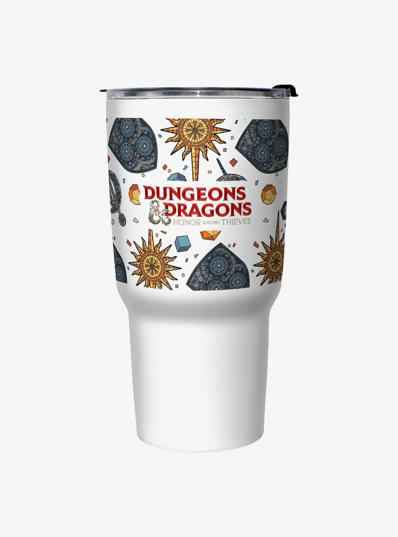 Dungeons & Dragons Mosaic Badges Travel Mug, , hi-res