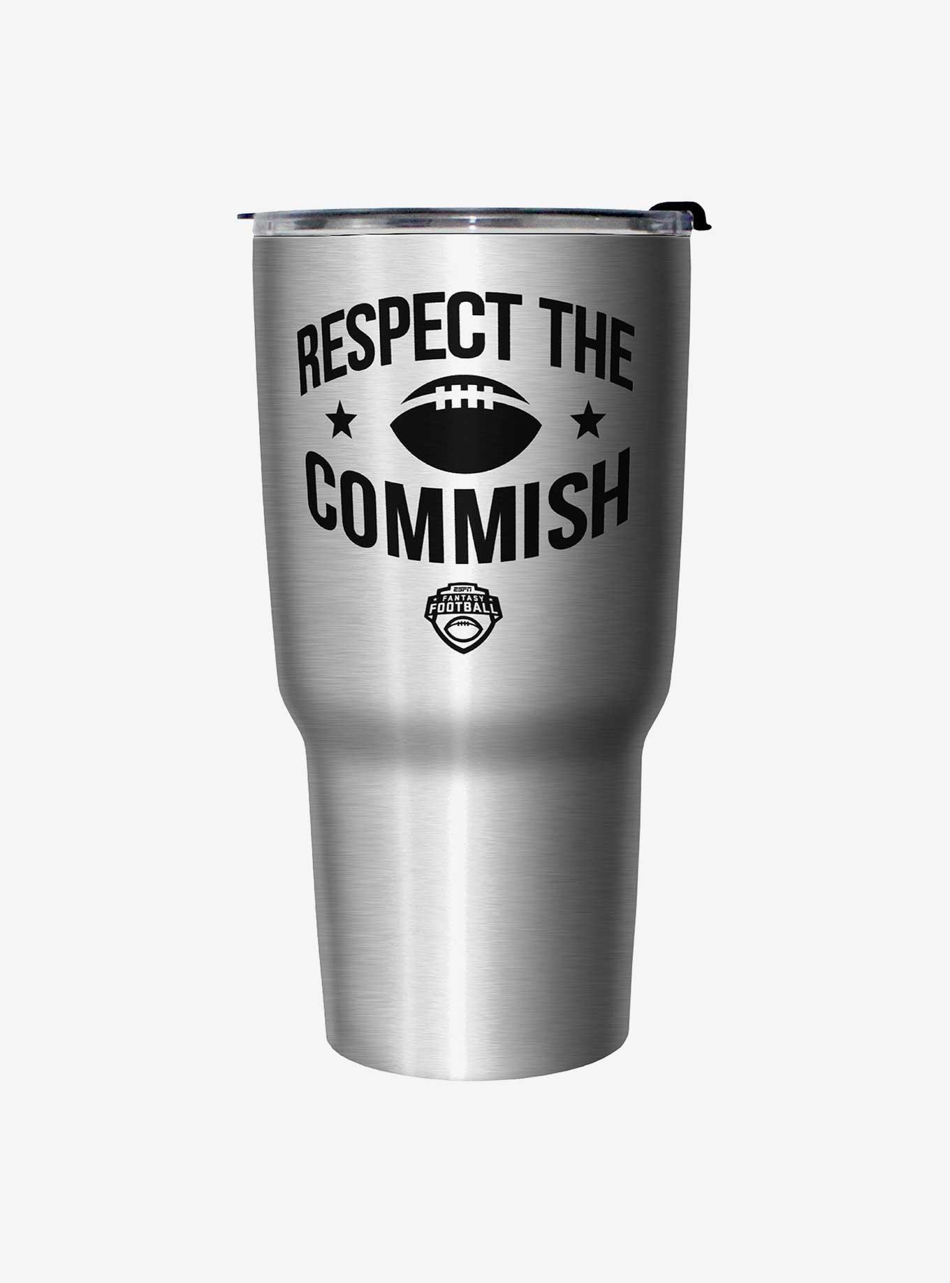 ESPN Respect The Commish Travel Mug, , hi-res