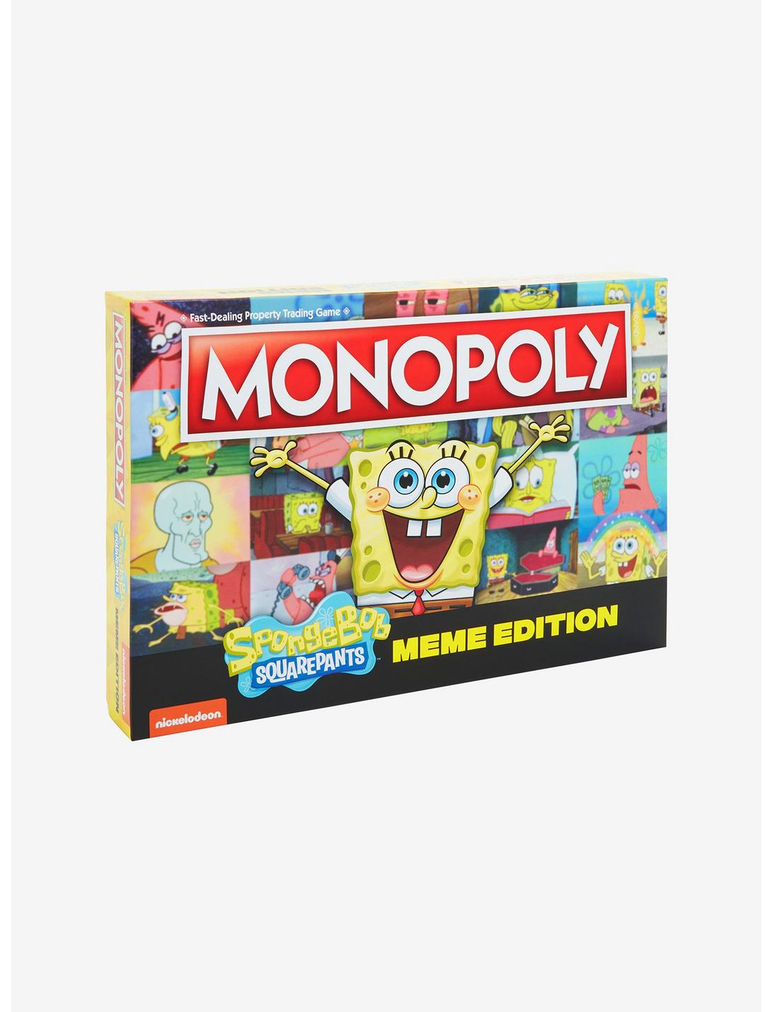 Monopoly SpongeBob SquarePants Meme Edition Board Game, , hi-res