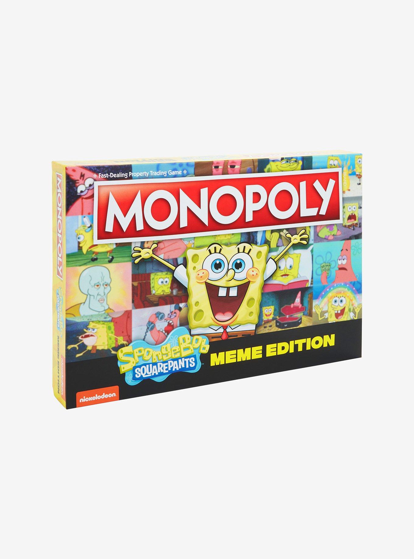 Monopoly SpongeBob SquarePants Meme Edition Board Game, , hi-res