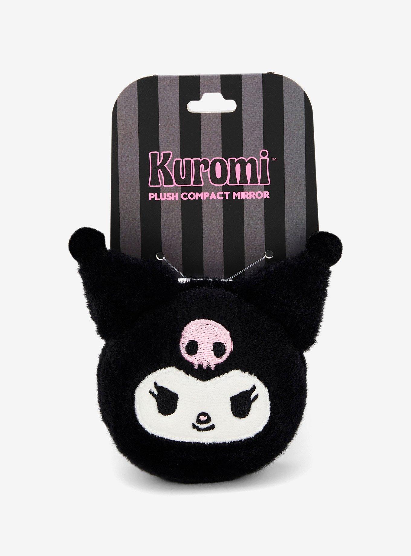 Sanrio Kuromi Plush Compact Mirror &mdash; BoxLunch Exclusive, , hi-res