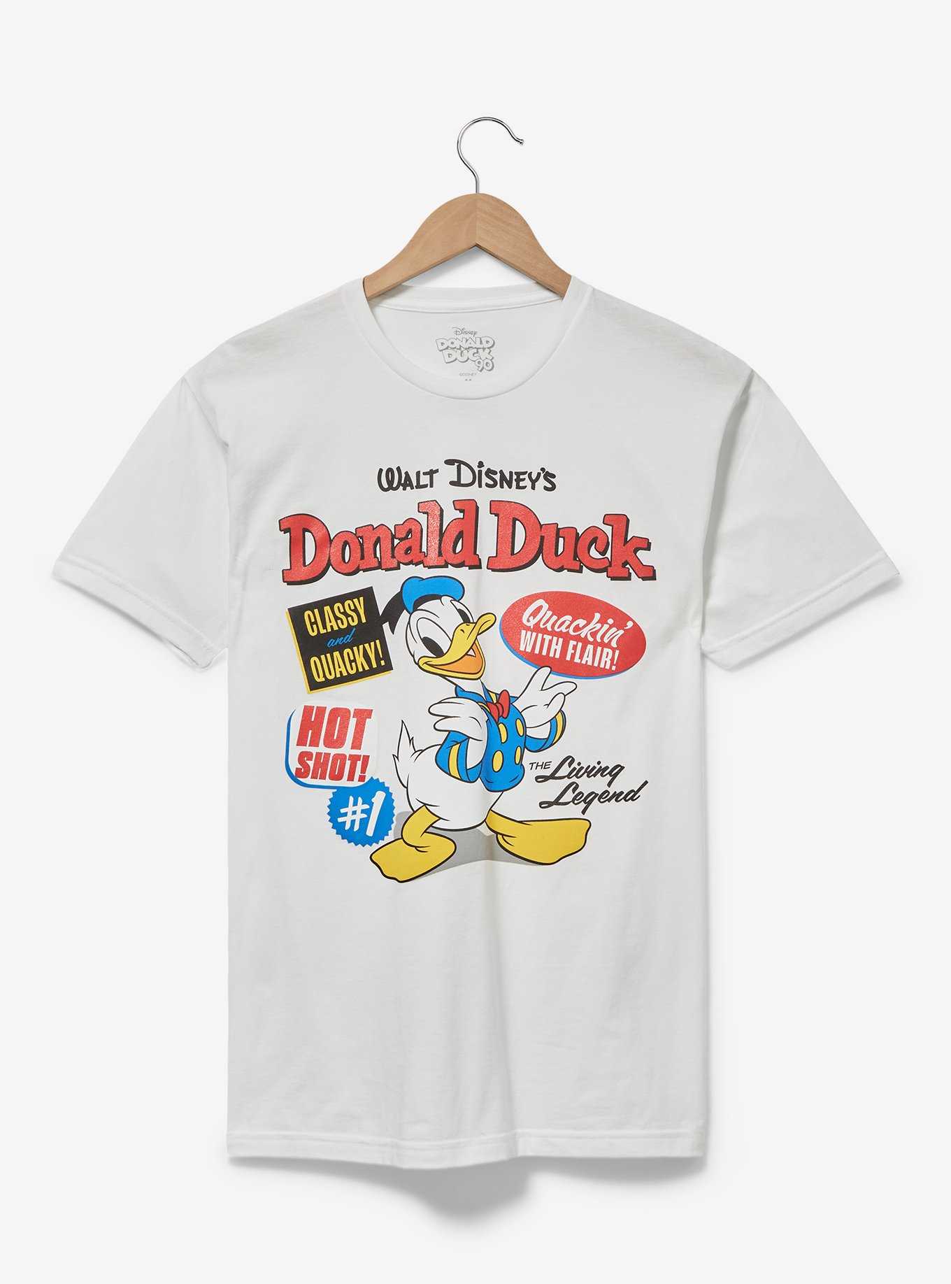 Disney Donald Duck Quacky Women's T-Shirt - BoxLunch Exclusive, , hi-res