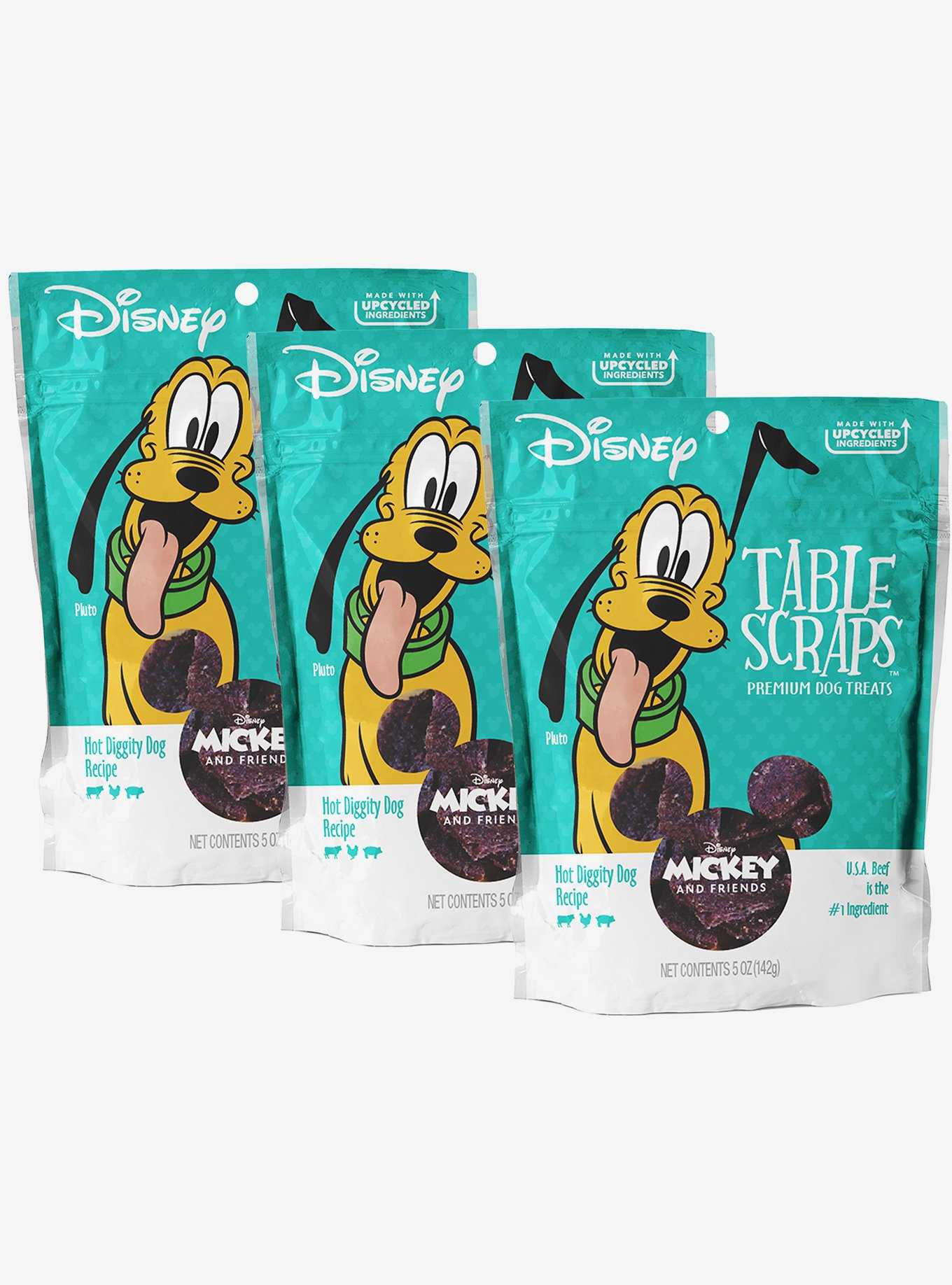 Disney Pluto Table Scraps Hot Diggity Dog Recipe Dog Treats 5 oz. (3-Pack), , hi-res