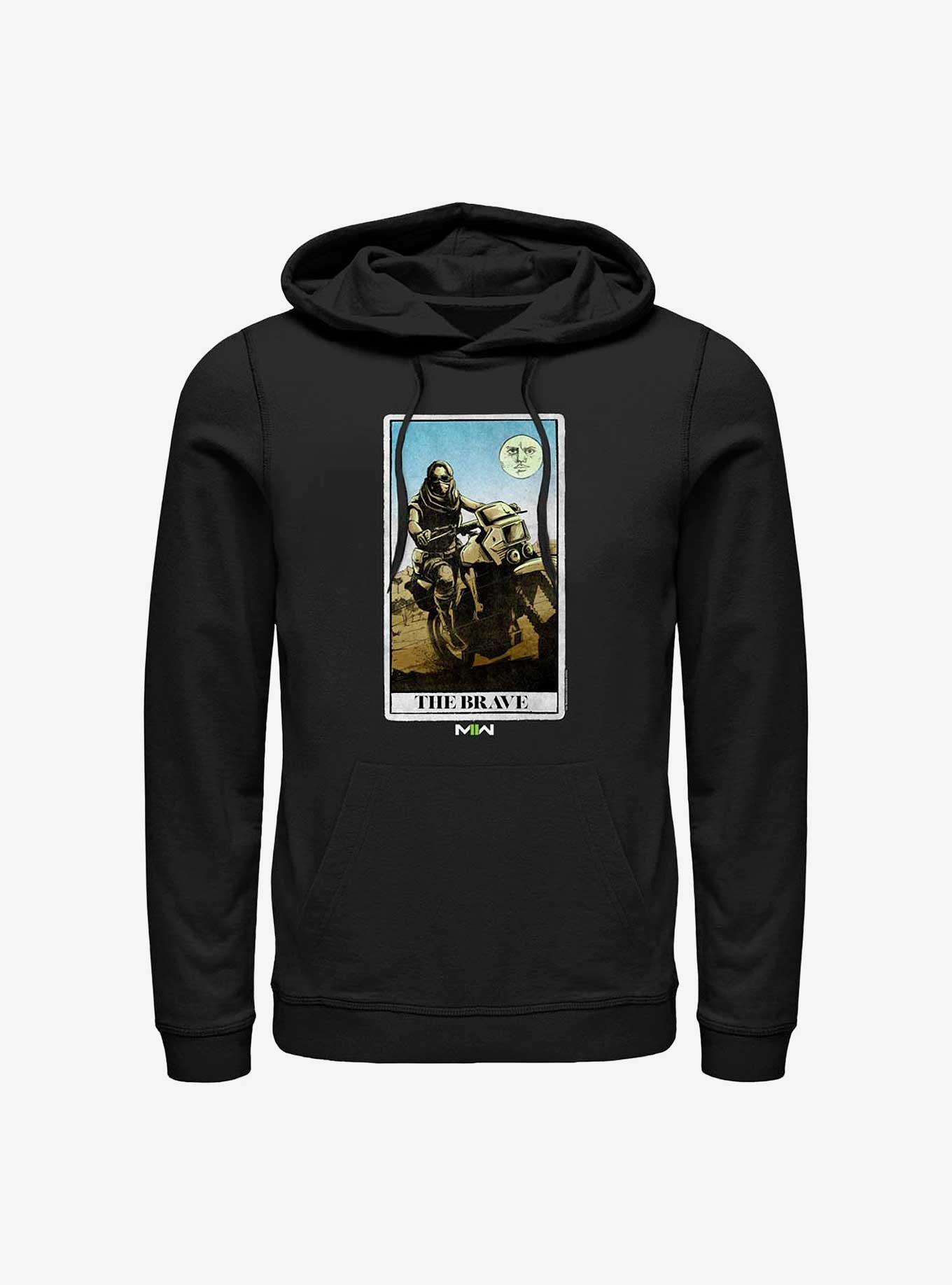 Call of Duty The Brave Card Hoodie, BLACK, hi-res