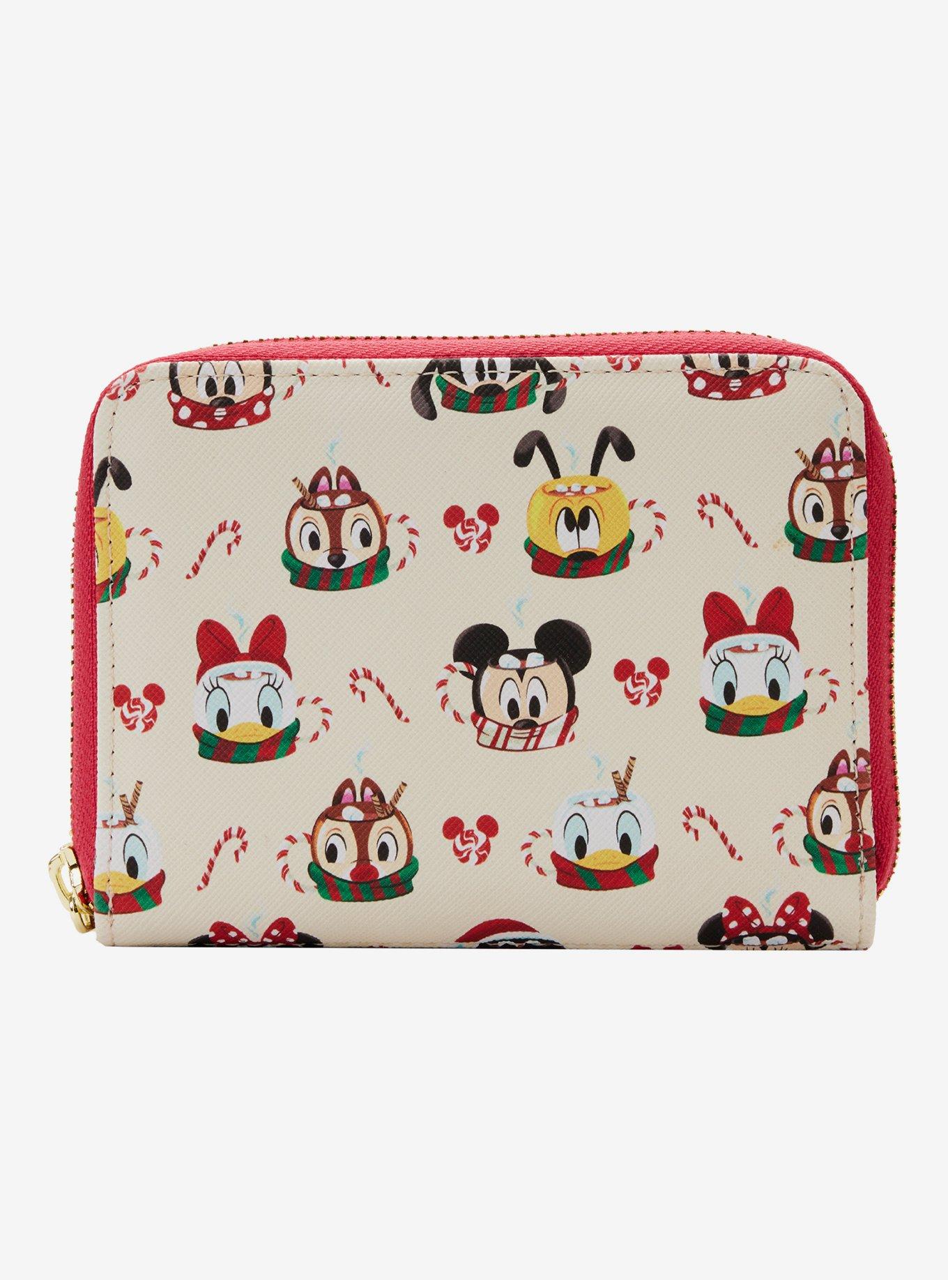 Loungefly Disney Mickey Mouse & Friends Hot Cocoa Mugs Wallet, , hi-res