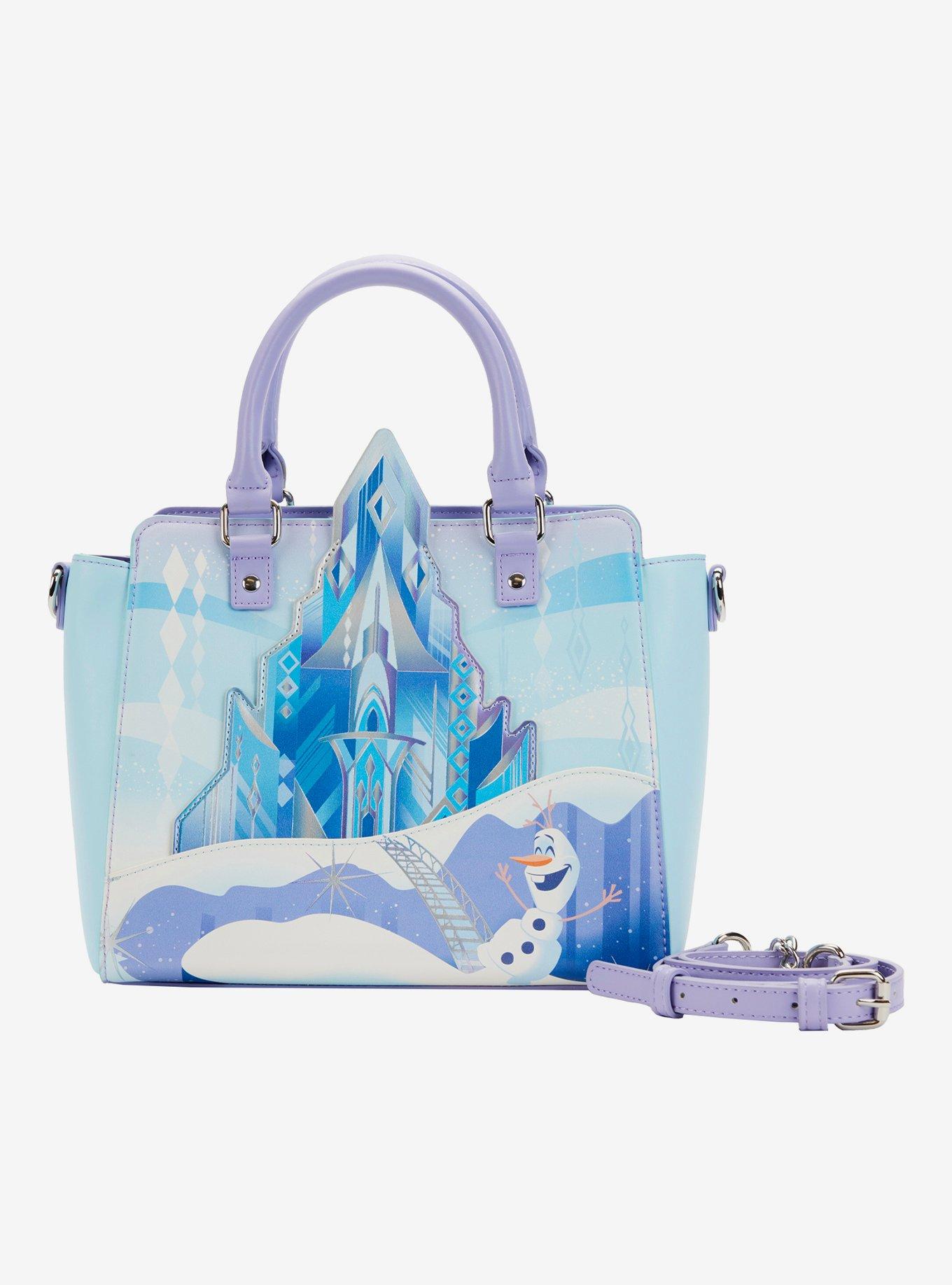 Disney Frozen Olaf Black Big Shoulder Bag with Beautiful Pen