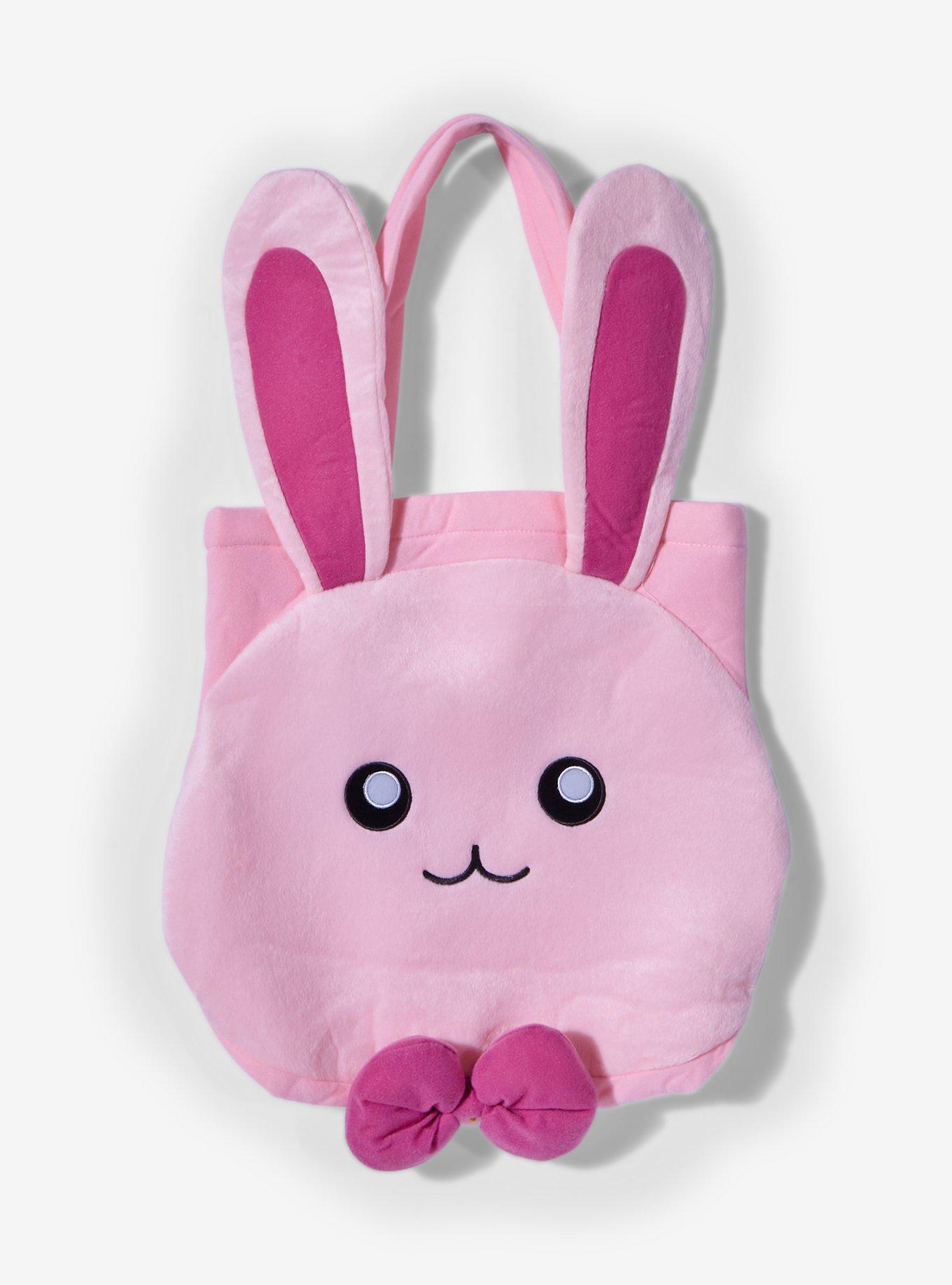 Fur Bunny Ugly Rabbit Bag School Chain Shoulder Bag Backpack