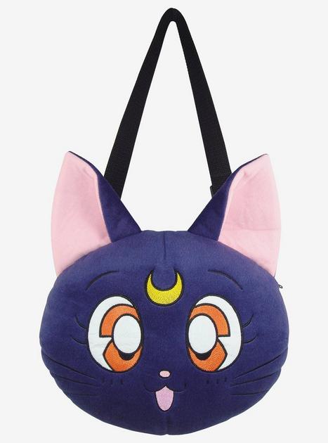 Sailor Moon Luna Plush Crossbody Bag | Hot Topic