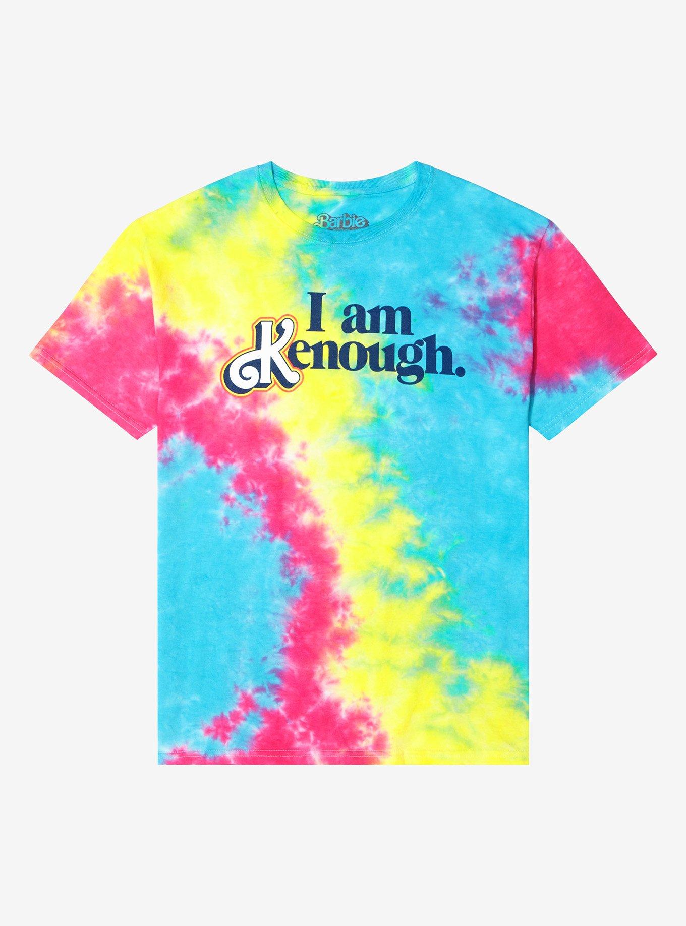 Barbie I Am Kenough Rainbow Tie-Dye T-Shirt | Hot Topic