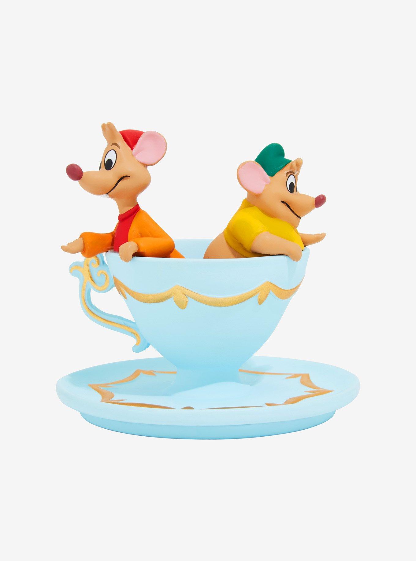 Disney Cinderella Mice Teacup Trinket Tray, , hi-res