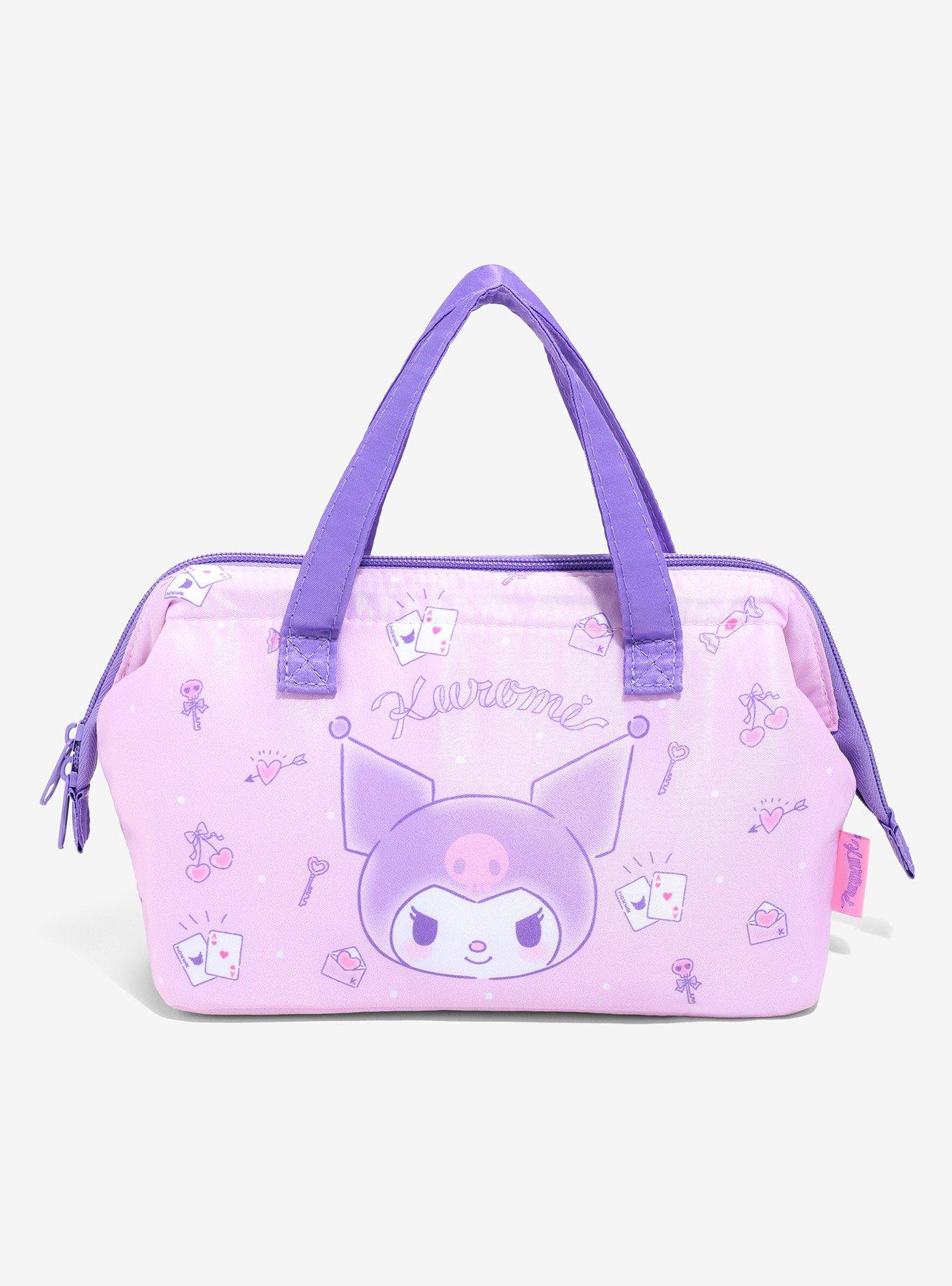 Sanrio Kuromi Lavender Lunch Bag