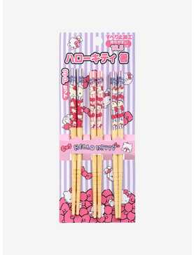 Sanrio Hello Kitty Pink and Purple Chopsticks Set, , hi-res