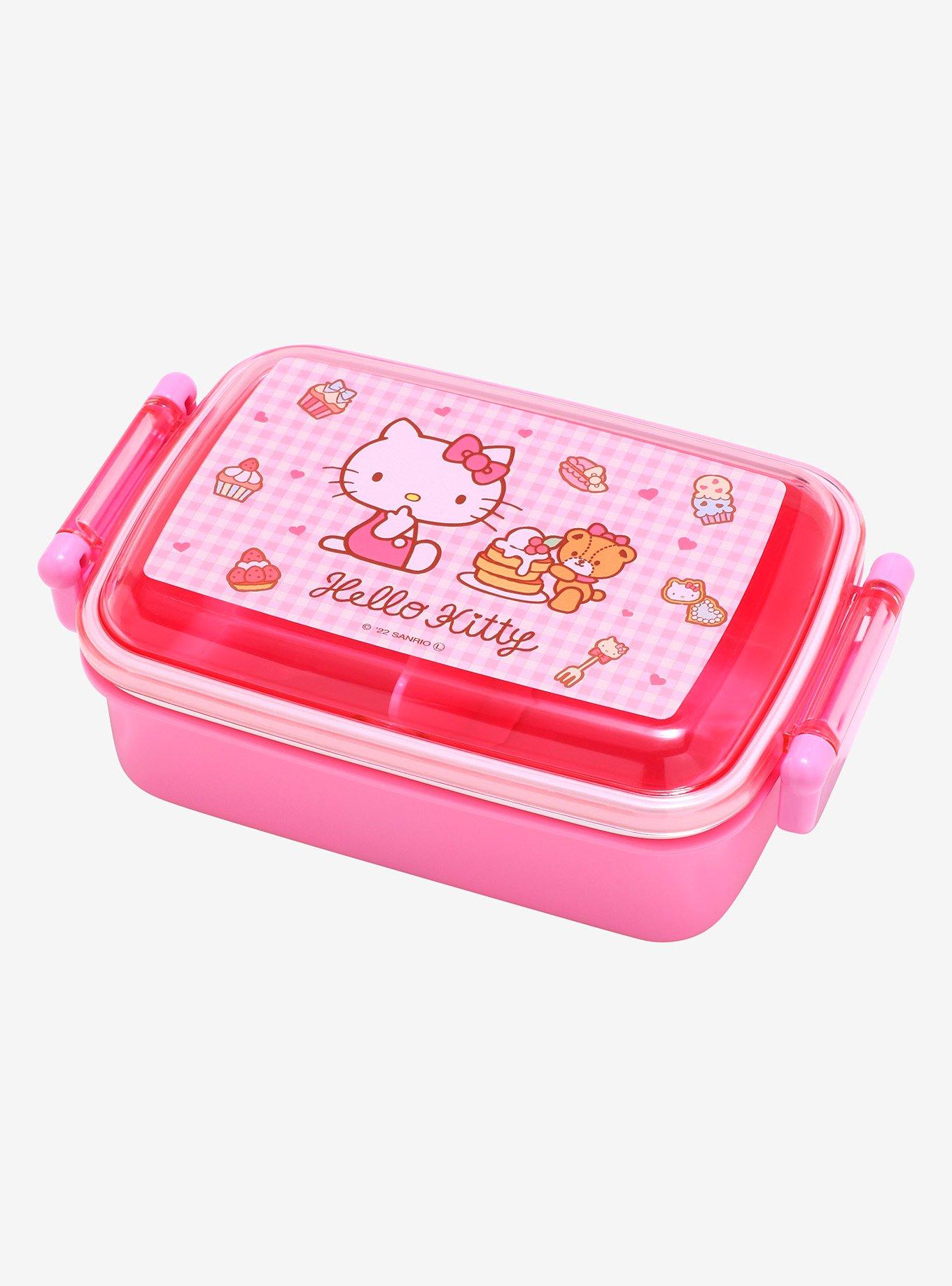 Sanrio Hello Kitty Pink Square Bento Box, , hi-res