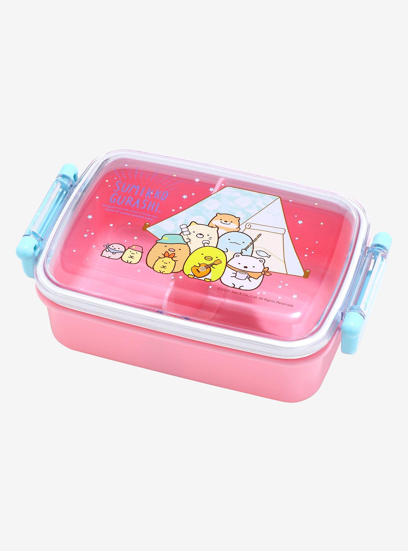 San-X Sumikko Gurashi Pink Square Bento Box, , hi-res