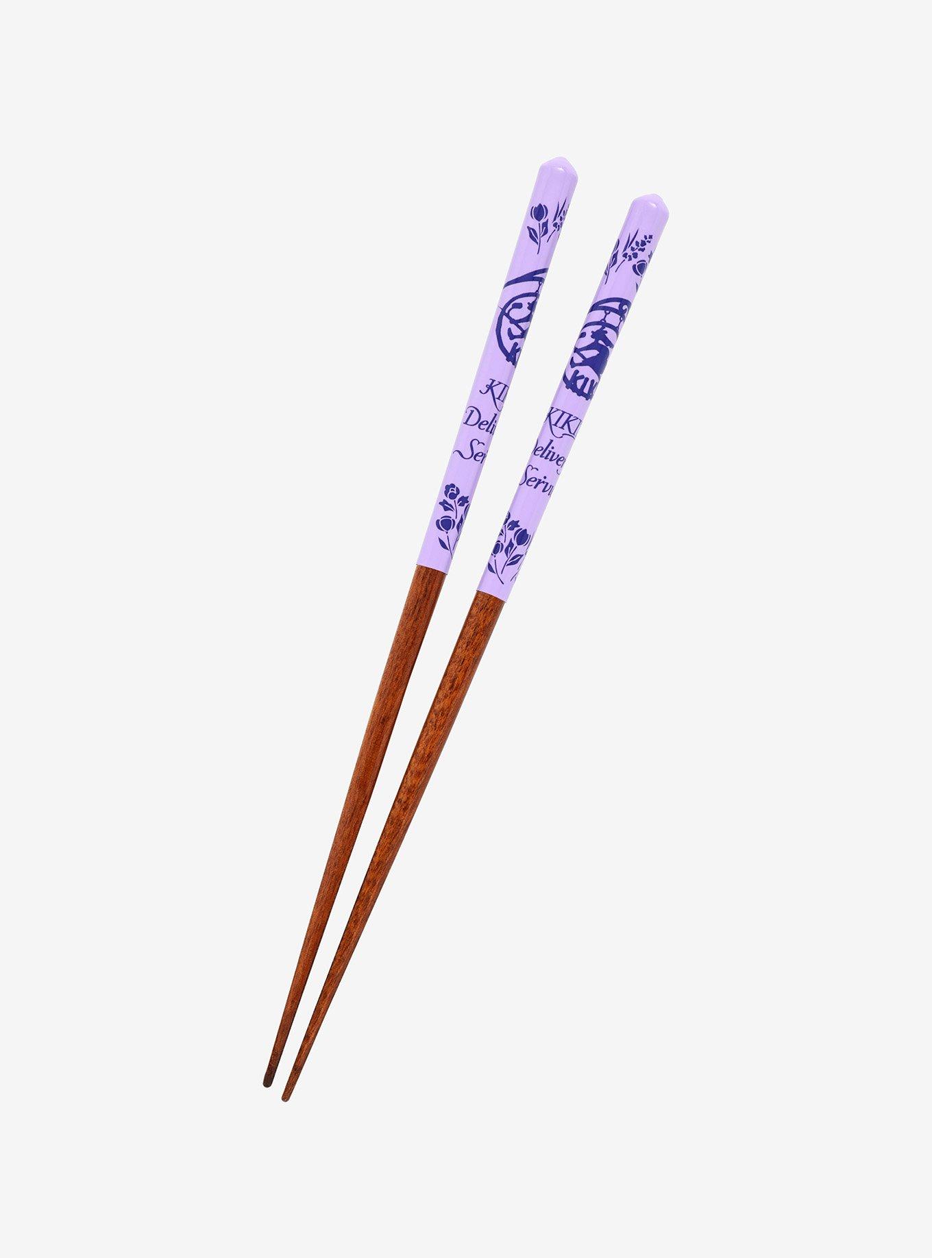 Studio Ghibli Kiki's Delivery Service Sign Purple Chopsticks, , hi-res