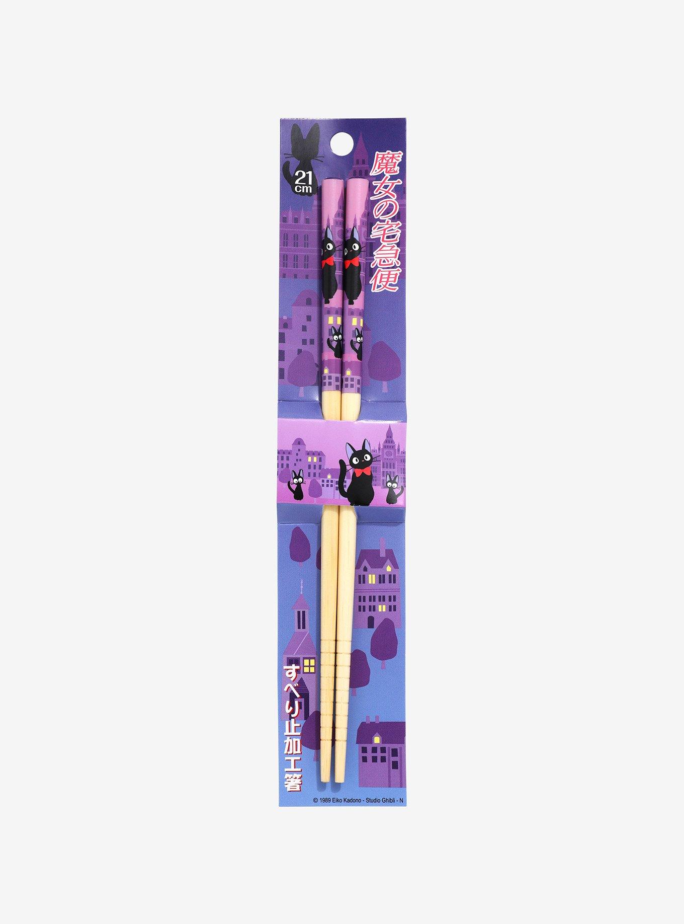 Studio Ghibli Kiki's Delivery Service Jiji Purple Chopsticks, , hi-res