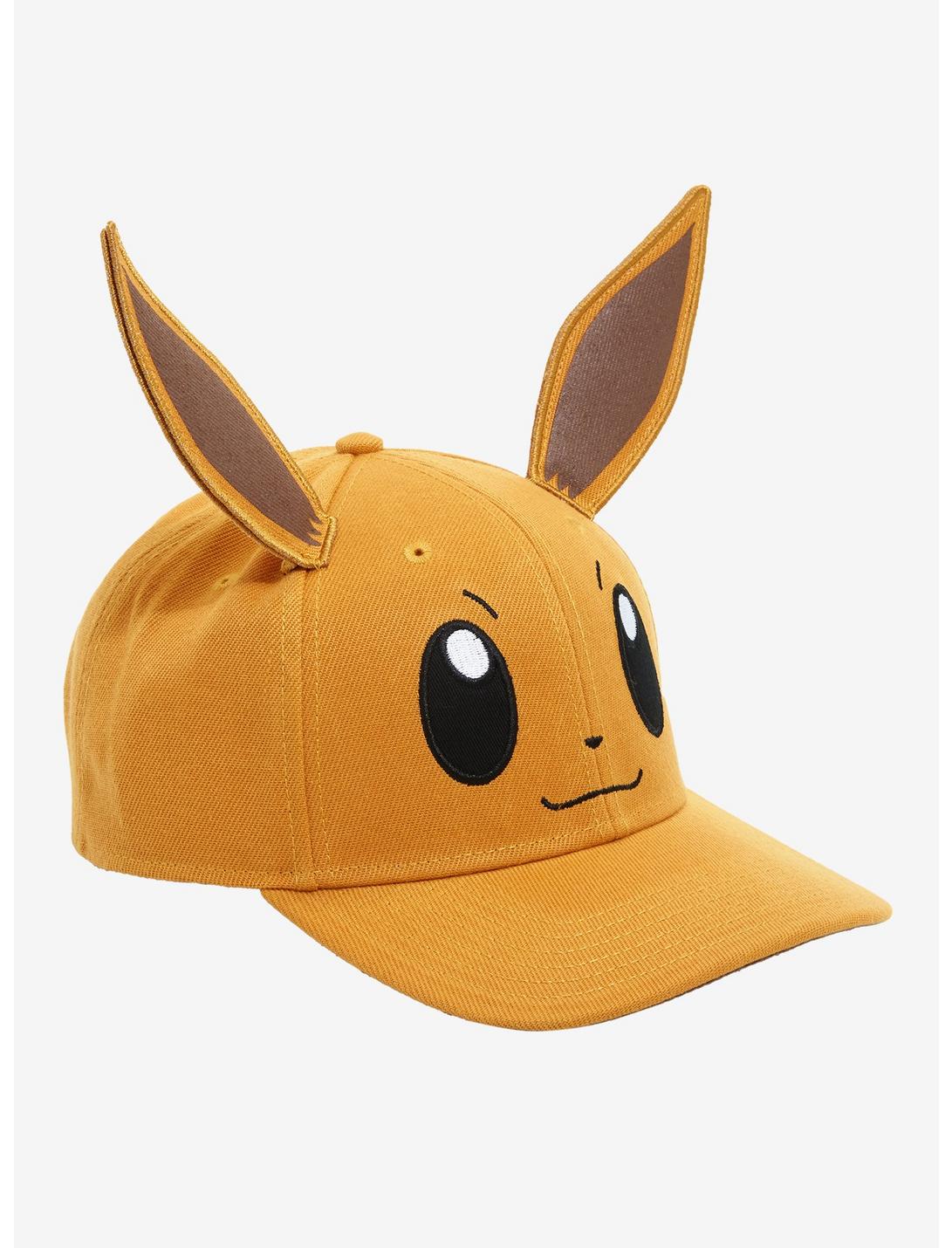 Pokemon Eevee 3D Ears Snapback Hat