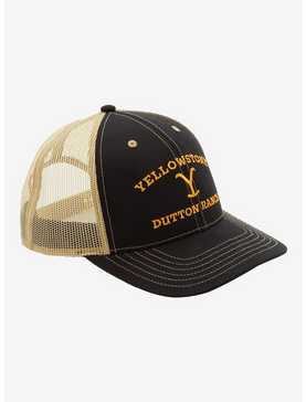 Yellowstone Dutton Ranch Logo Embroidered Trucker Hat, , hi-res