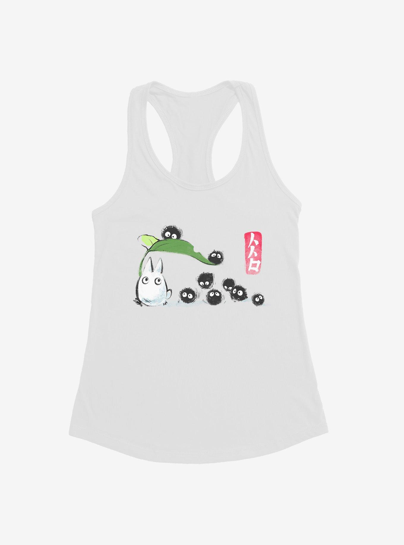 Studio Ghibli My Neighbor Totoro Soot Spirtes Follow Me Girls Tank