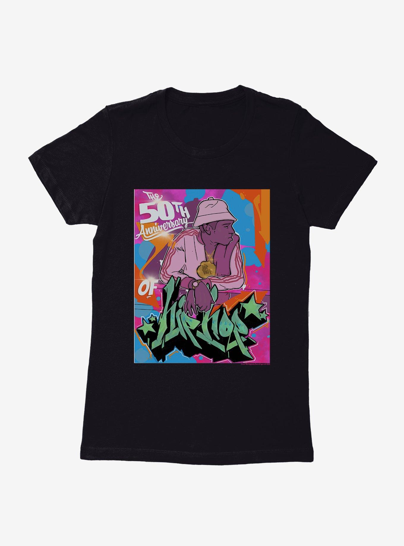 The 50th Anniversary Of Hip-Hop Graffiti Art Poster Womens T-Shirt, , hi-res