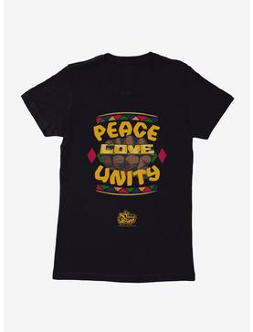 The 50th Anniversary Of Hip-Hop Peace Love Unity Knuckles Womens T-Shirt, , hi-res