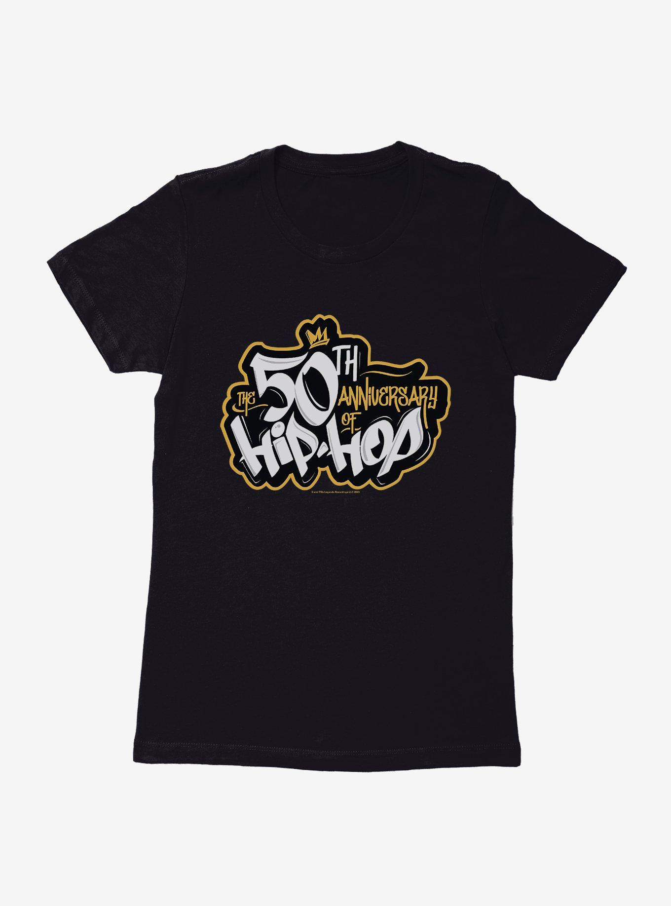 The 50th Anniversary Of Hip-Hop Anniversary Logo Womens T-Shirt, , hi-res