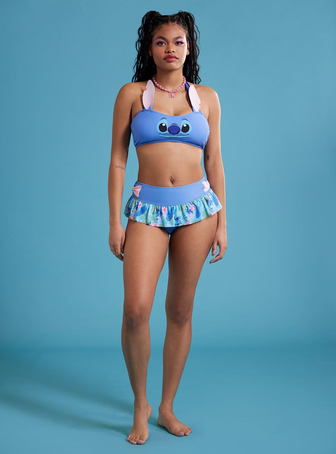 Patterned Sports Bra Eyes On Me White/Blue – Loony Legs