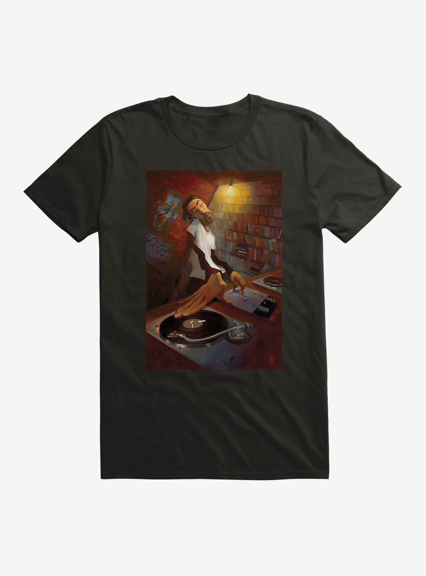The 50th Anniversary Of Hip-Hop The DJ Justin Bua T-Shirt, , hi-res