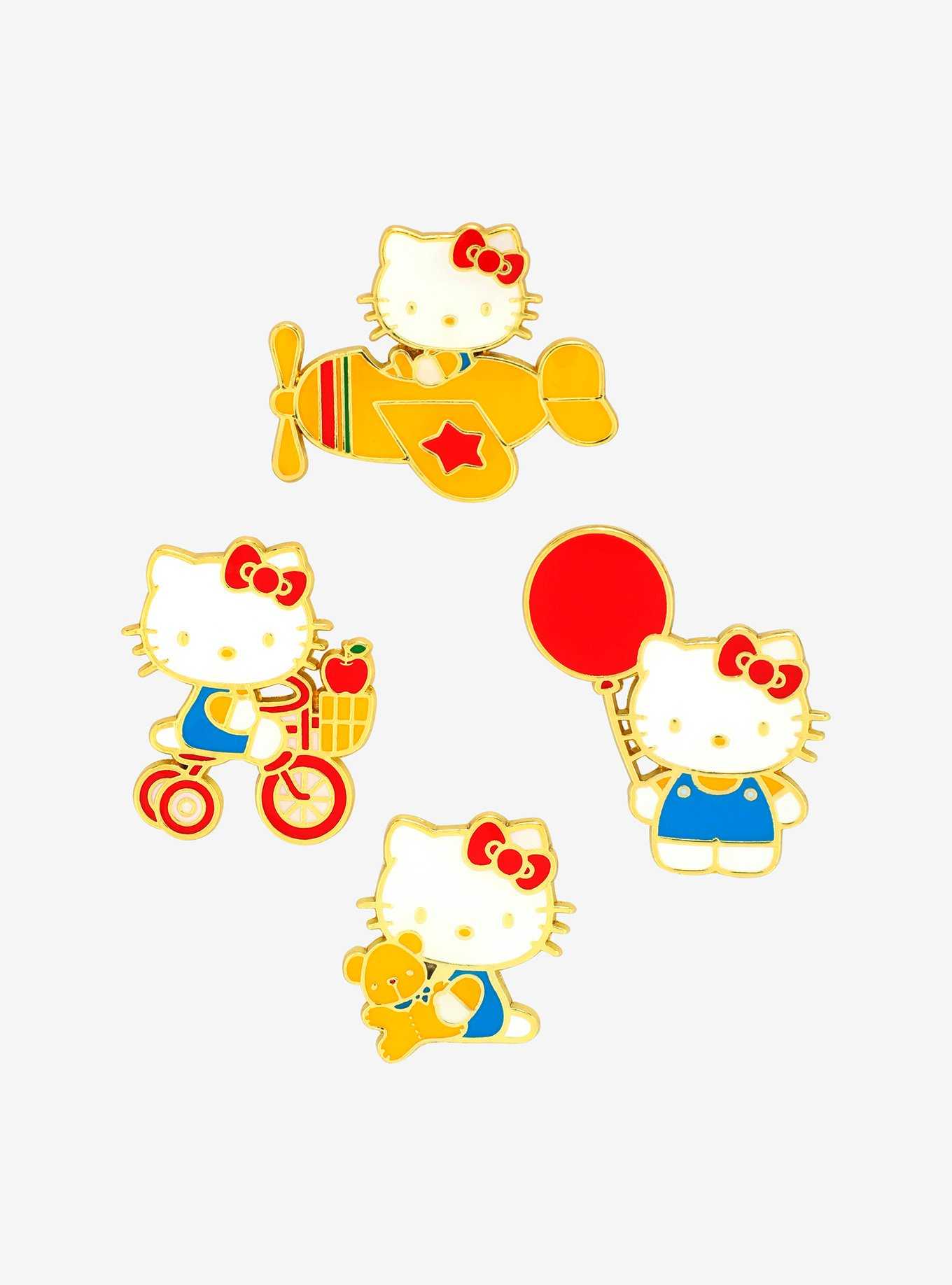 Loungefly Sanrio Hello Kitty 50th Anniversary Enamel Pin Set, , hi-res