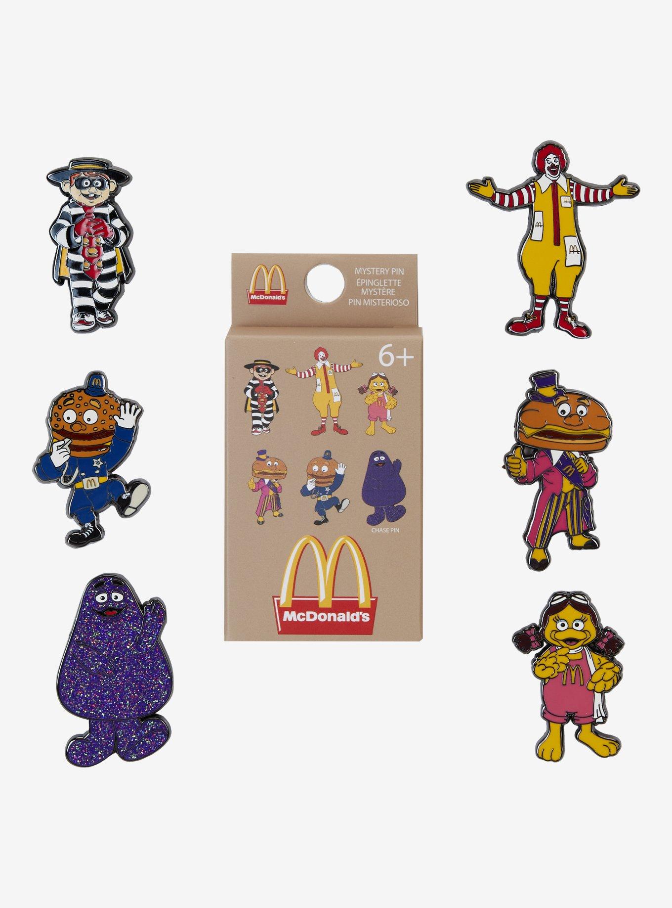 Loungefly McDonald's Mascots Blind Box Enamel Pin