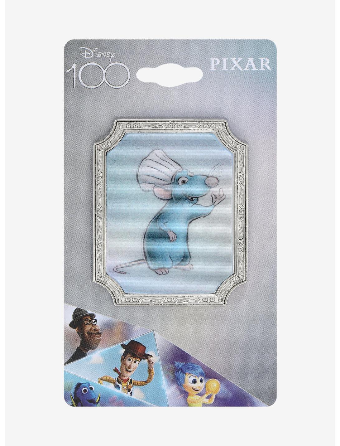 Loungefly Disney100 Ratatouille Remy Sketch Lenticular Pin - BoxLunch Exclusive, , hi-res