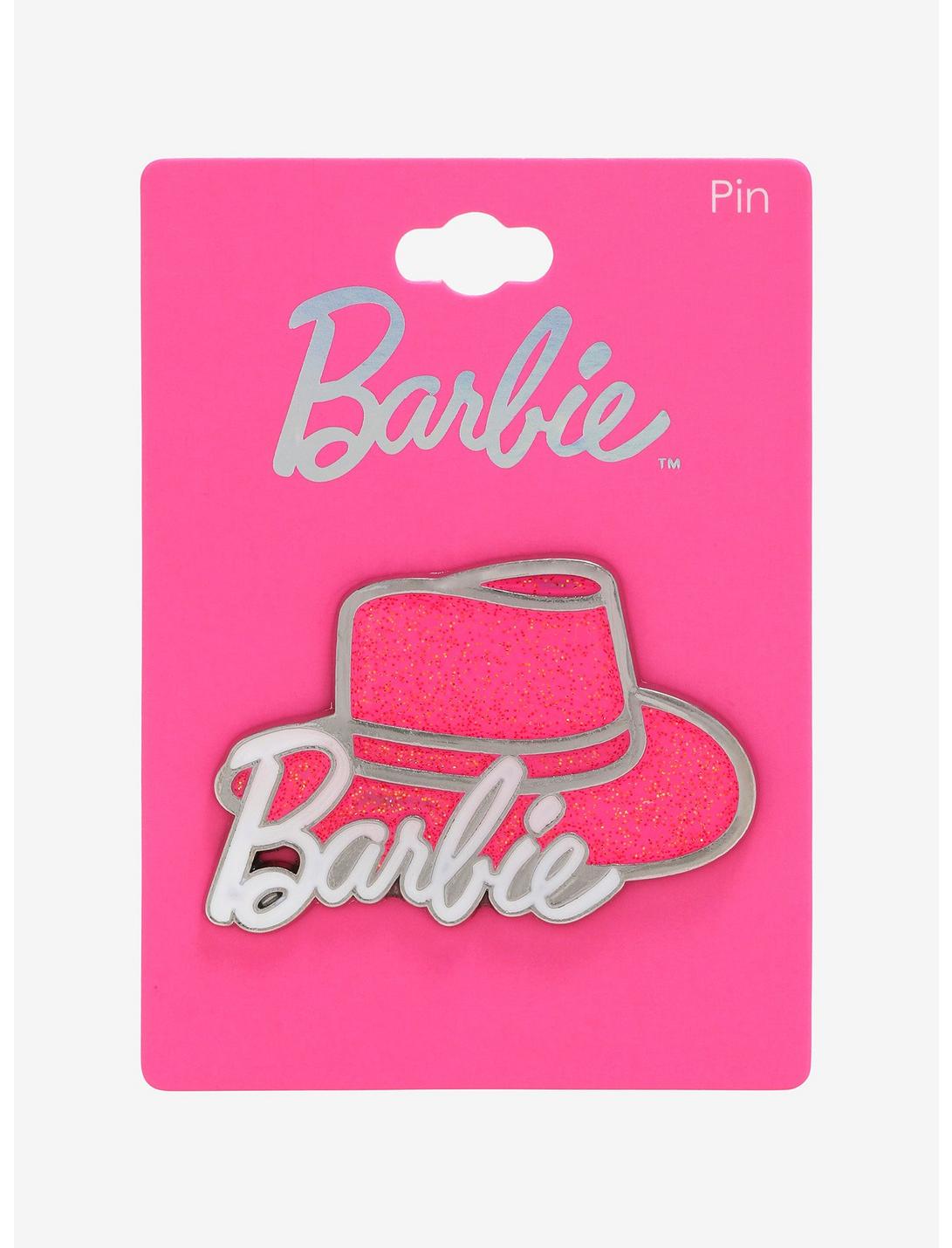 Barbie Cowboy Hat Enamel Pin - BoxLunch Exclusive, , hi-res