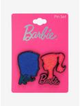 Barbie and Ken Silhouette Pin Set - BoxLunch Exclusive, , hi-res