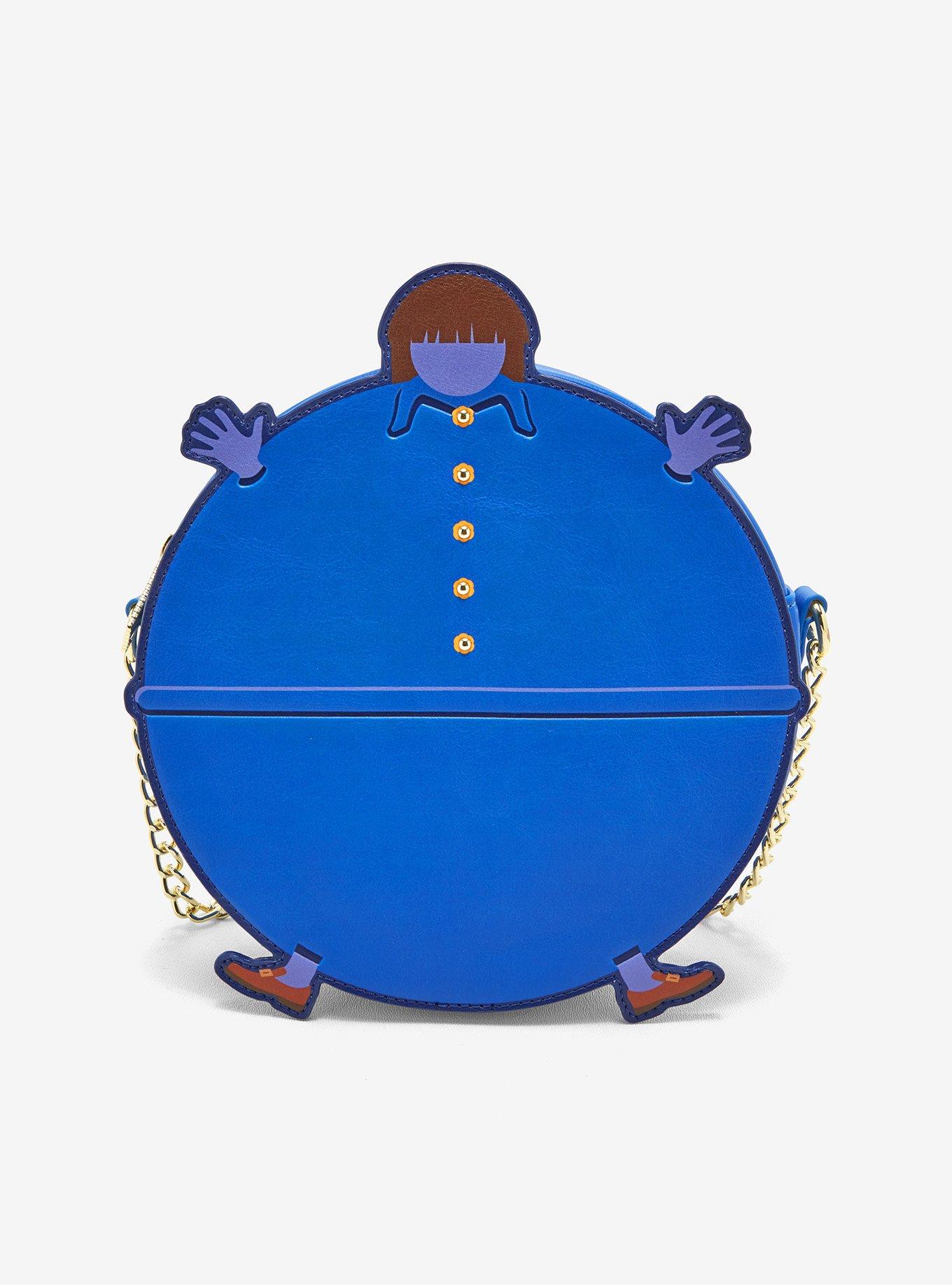 Willy Wonka & The Chocolate Factory Violet Beauregarde Blueberry Crossbody  Bag