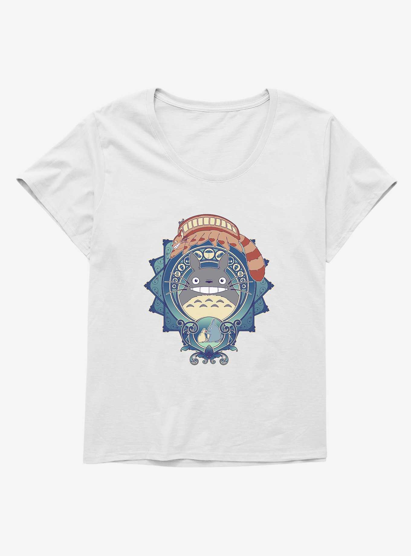 Studio Ghibli My Neighbor Totoro Forest Guardians Girls T-Shirt Plus Size, , hi-res