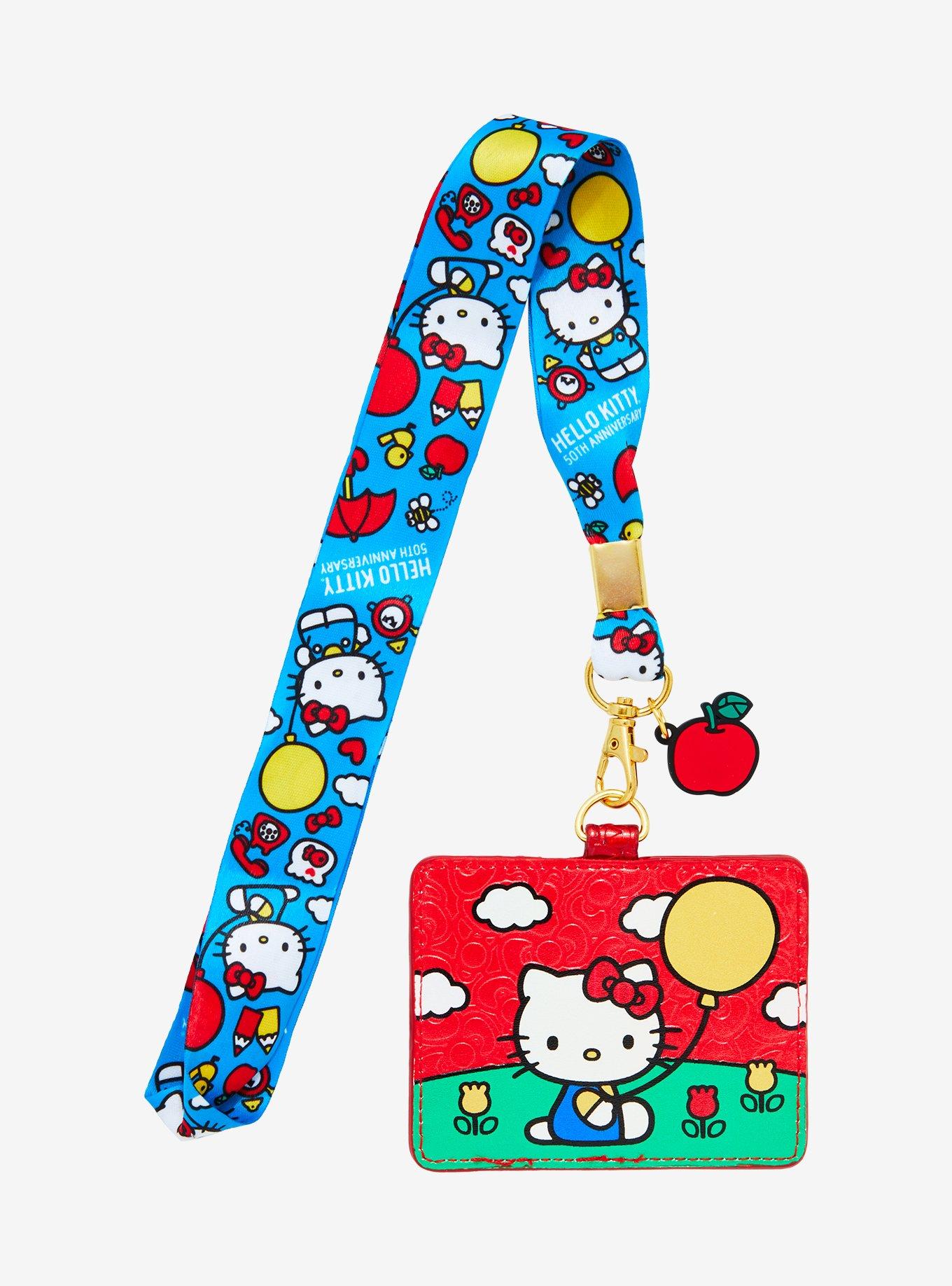 Loungefly Sanrio Hello Kitty 50th Anniversary Lanyard, , hi-res
