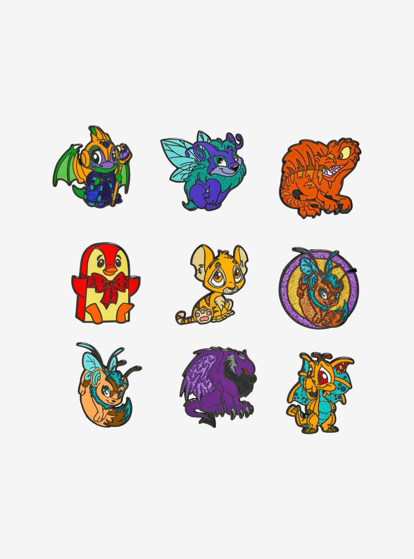 Neopets Game Code Blind Box Enamel Pin, , hi-res