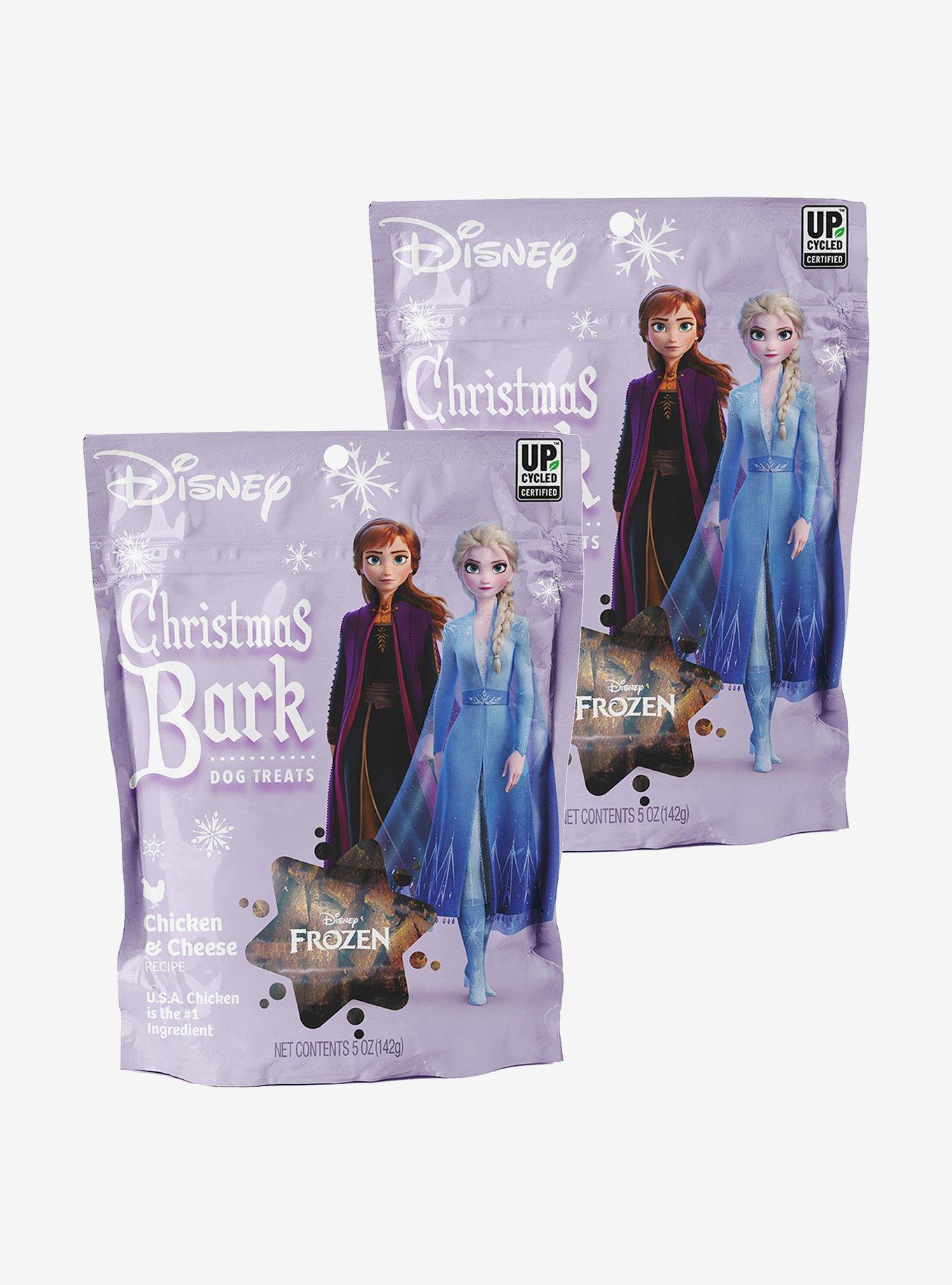 Disney Frozen Christmas Bark Chicken & Cheese Dog Treats 5 oz. (2-Pack), , hi-res