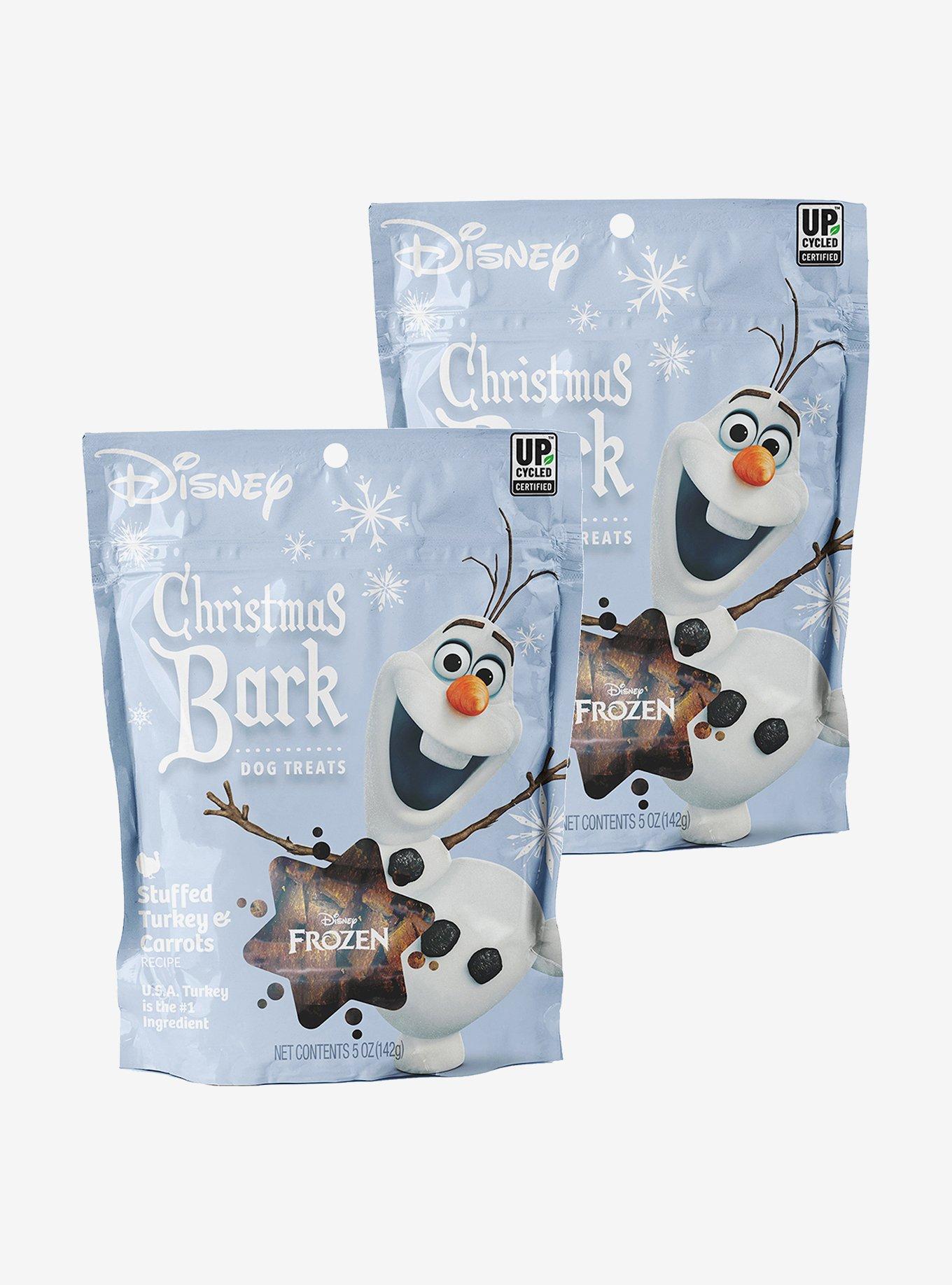 Disney Frozen Christmas Bark Stuffed Turkey Carrots Dog Treats