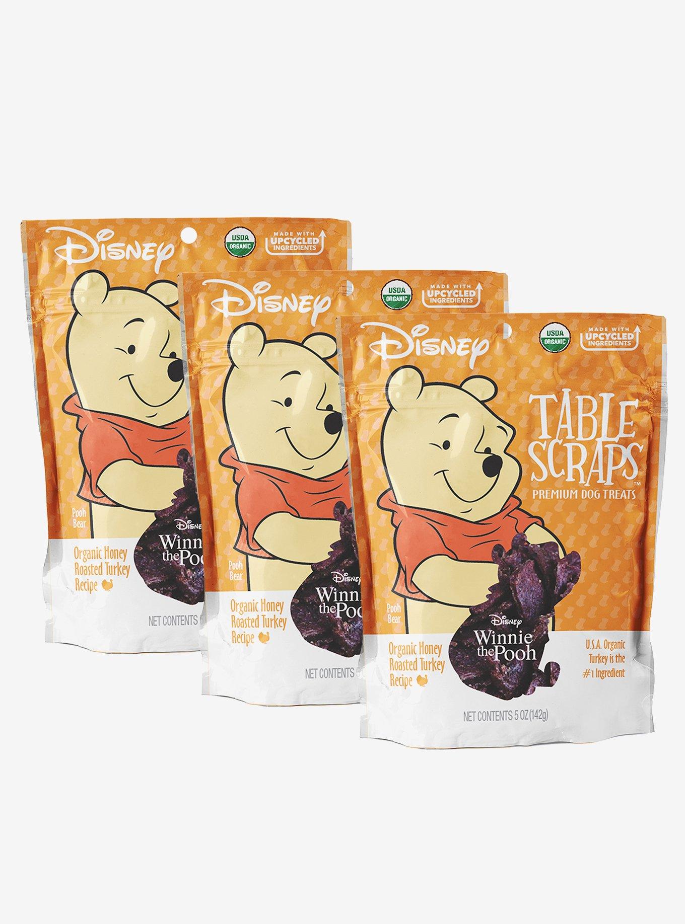 Disney Winnie the Pooh Table Scraps Organic Honey Roasted Turkey Dog Treats 5 oz. (3-Pack), , hi-res