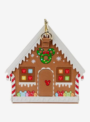 Loungefly Disney Minnie Mouse Gingerbread House Crossbody