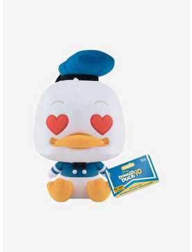 Funko Disney Heart Eyes Donald Duck 7 Inch Plush, , hi-res