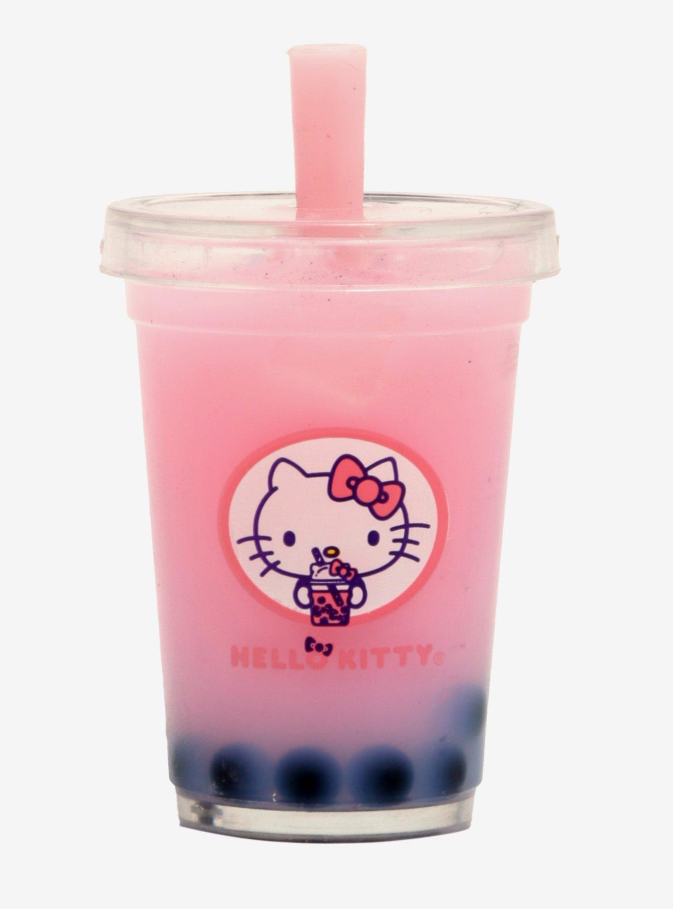 Sanrio Hello Kitty Boba Strawberry Scented Car Vent Air Freshener, , hi-res