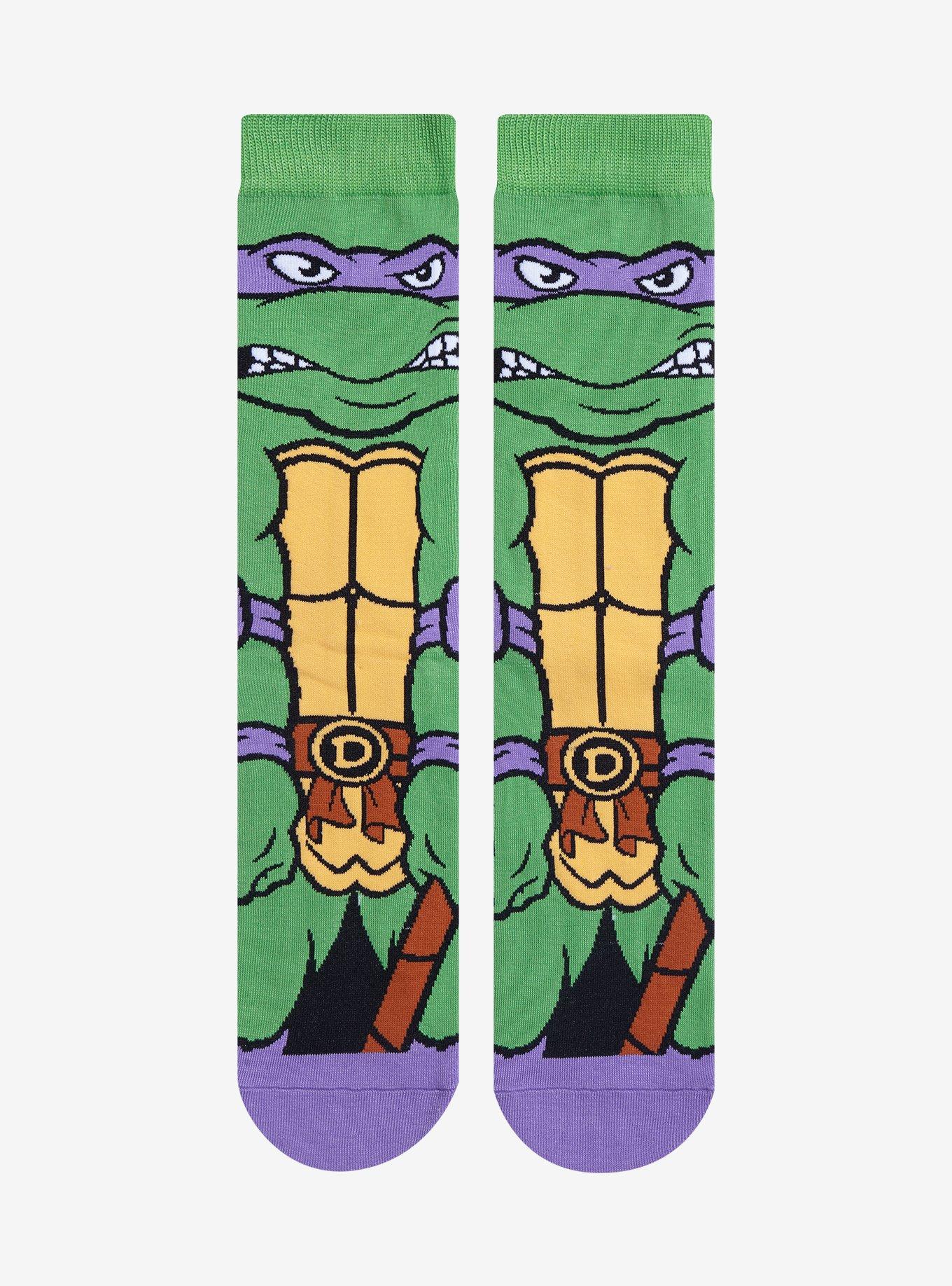 Teenage Mutant Ninja Turtles Donatello Crew Socks, , hi-res