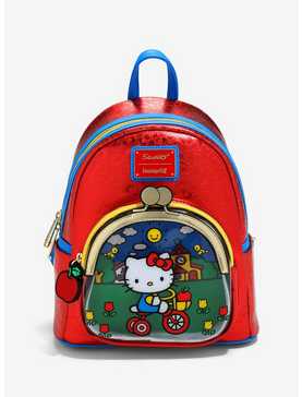 Loungefly Sanrio Hello Kitty 50th Anniversary Red Mini Backpack, , hi-res