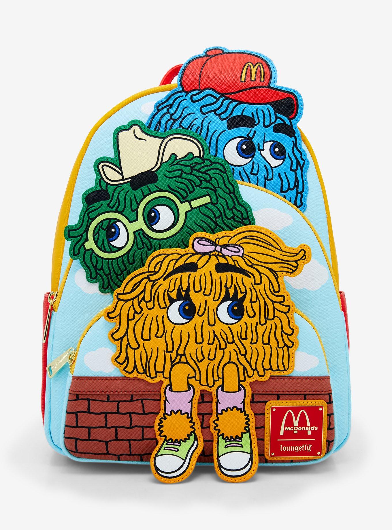 Loungefly McDonald's Fry Guys Tiered Pocket Mini Backpack, , hi-res