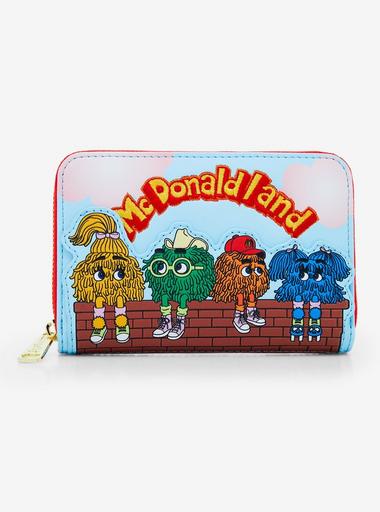 Loungefly McDonald's McDonaldland Fry Guys Zip Wallet | BoxLunch