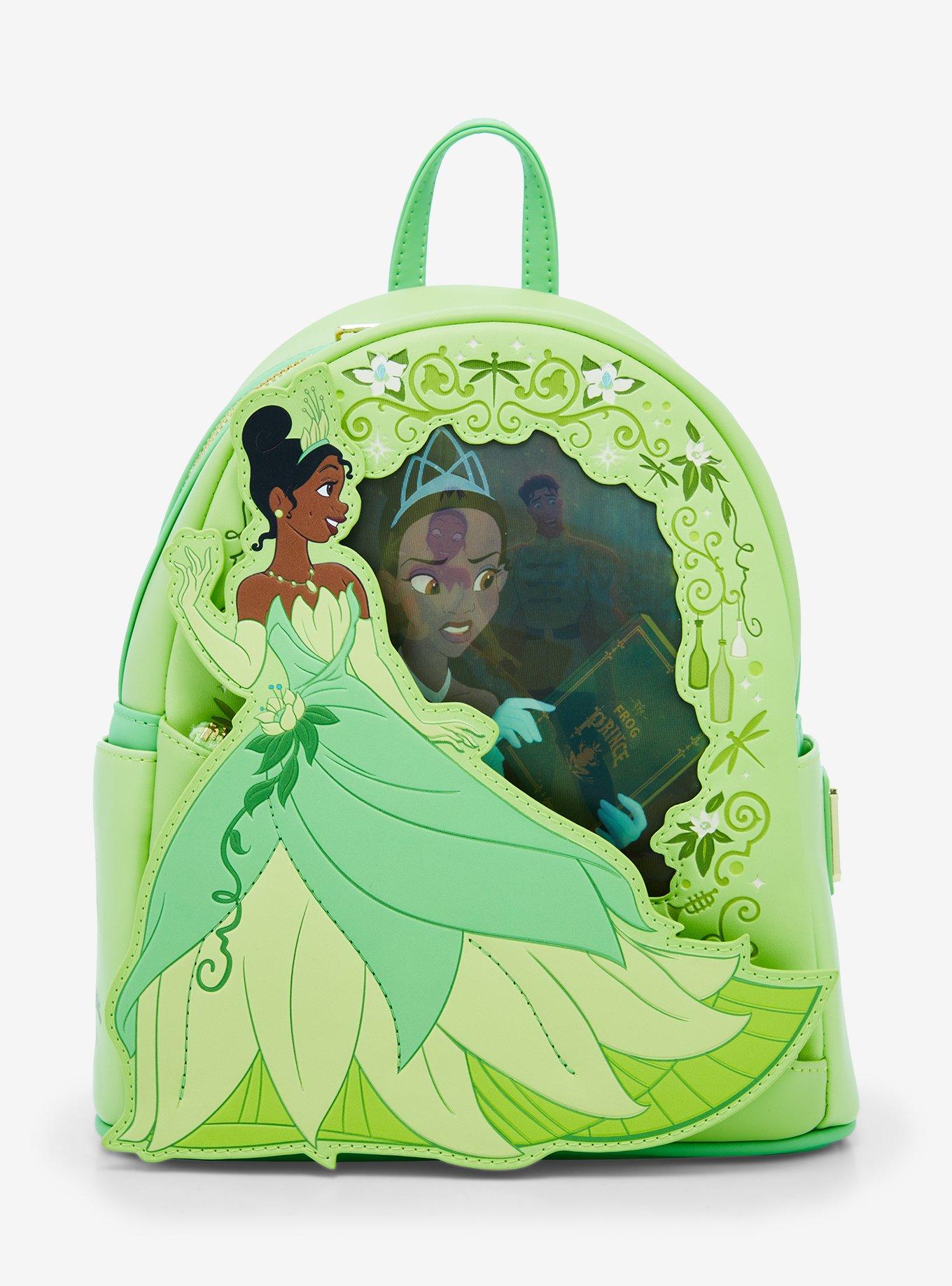 Loungefly Disney The Princess and the Frog Tiana Lenticular Portrait Mini Backpack, , hi-res