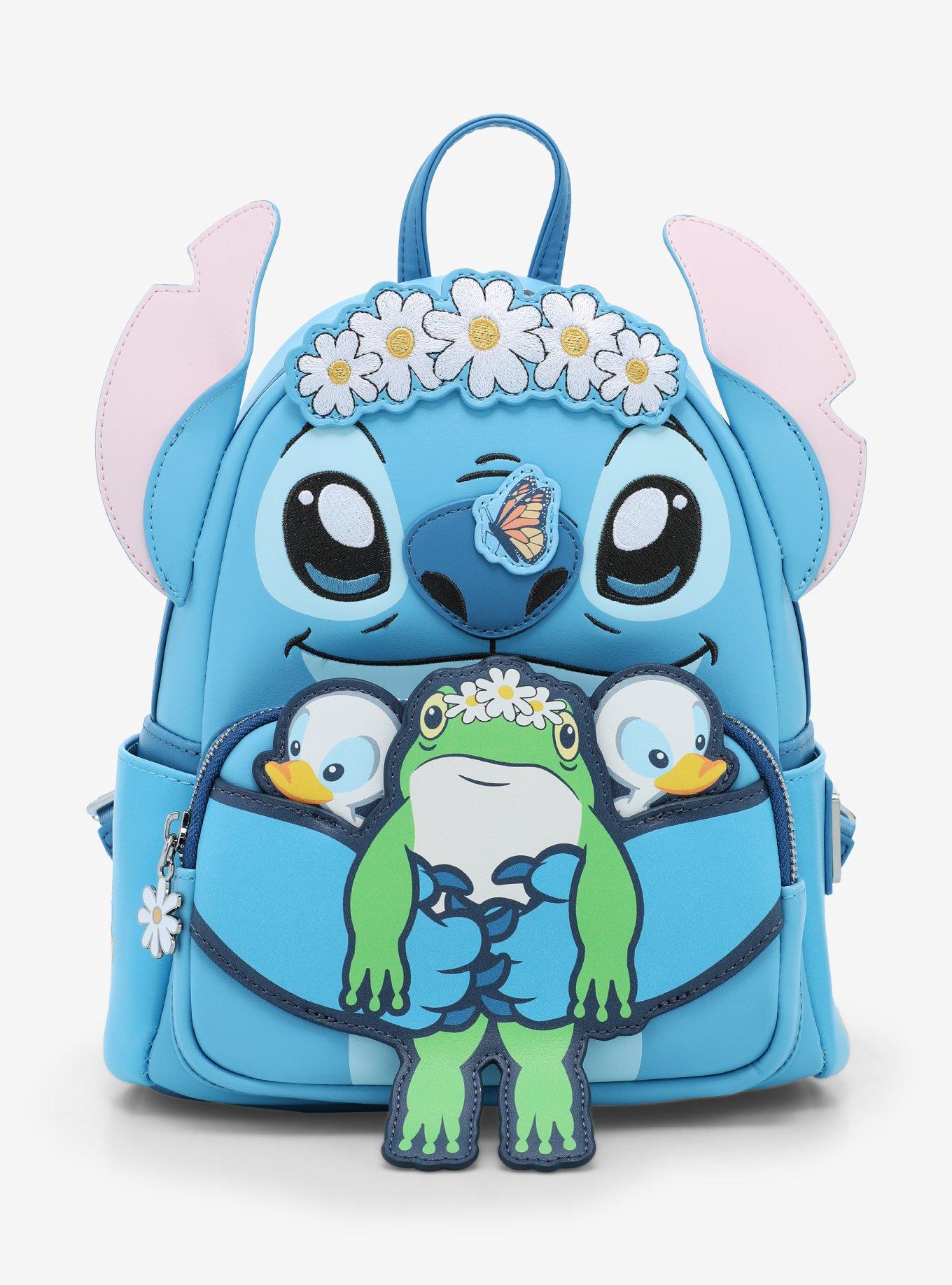 Loungefly Disney Lilo & Stitch Frog Duckling Springtime Mini Backpack, , hi-res